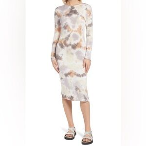 Never worn! BP by NORDSTROM Tie Dye Knit Maxi Dress